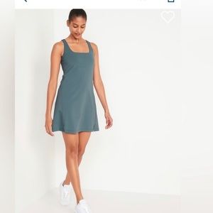 Old Navy Powersoft Sleeveless Performance Tank Bra Support Dress S